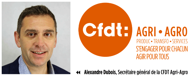Alexandre Dubois Nouveau SG de la FGA CFDT 
